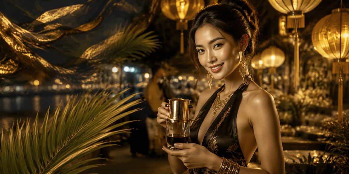 Khách hàng VIP thưởng thức cafe trong khu vực giải trí sang trọng tại Hà Nội